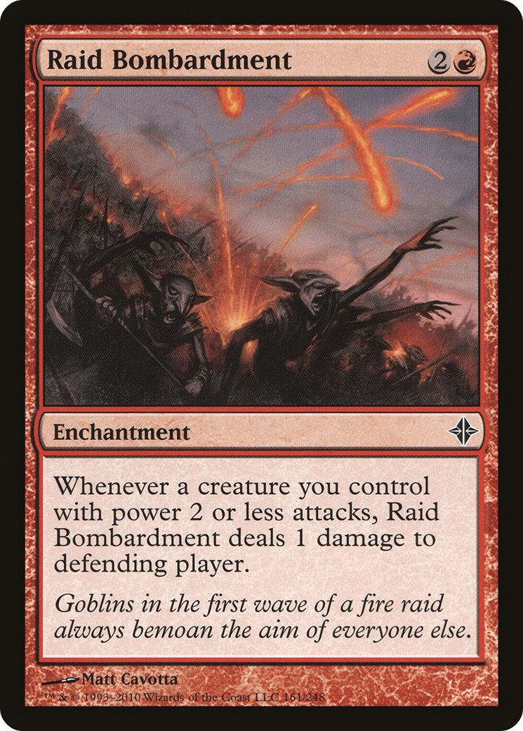 Raid Bombardment (ROE-161) -  Foil