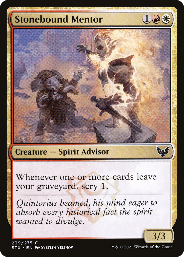 Stonebound Mentor (STX-239) -  Foil