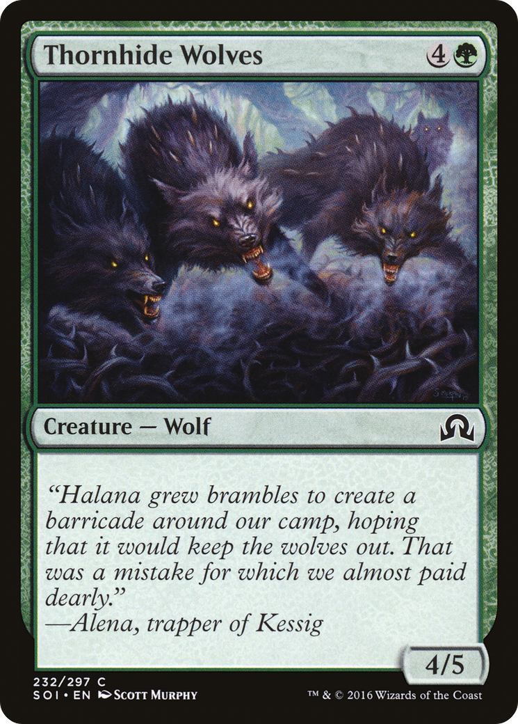 Thornhide Wolves (SOI-232) -  Foil