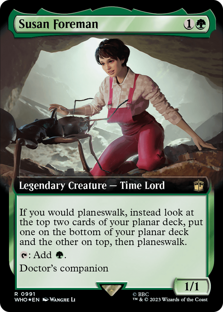 Susan Foreman (WHO-991) - : (Extended Art) Foil