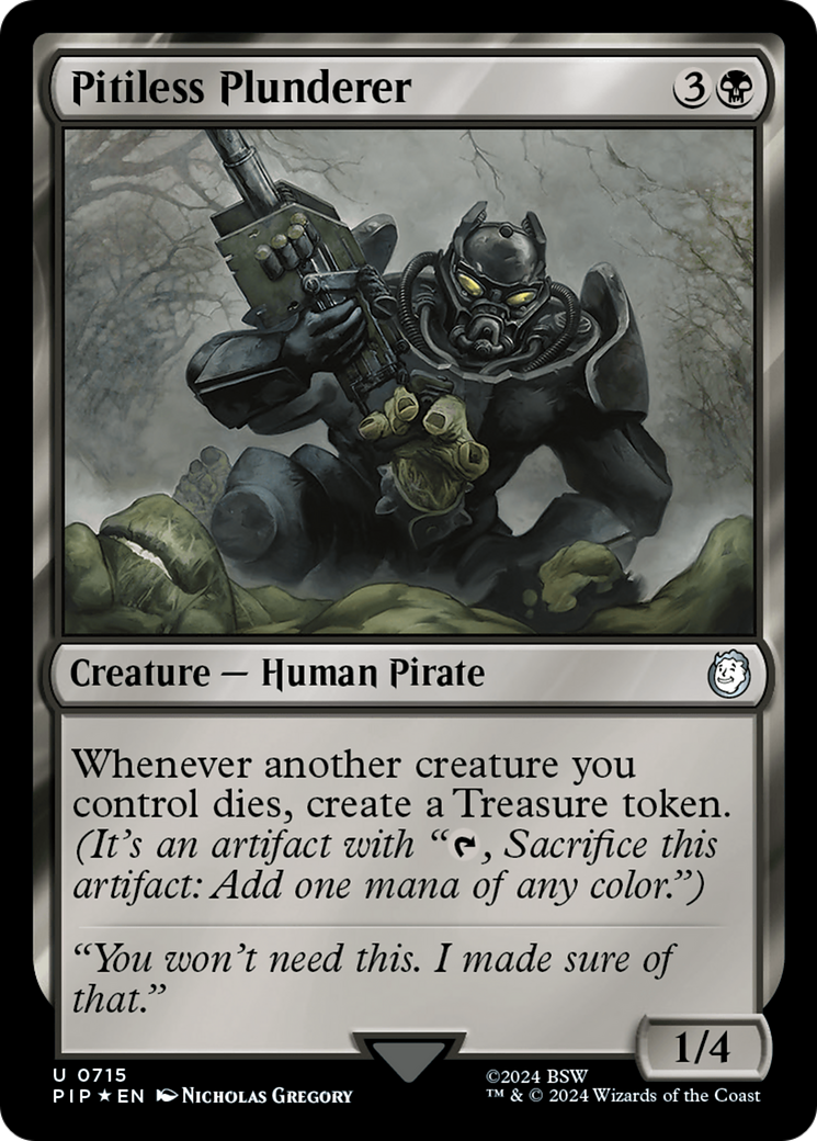 Pitiless Plunderer (PIP-715) -  Foil