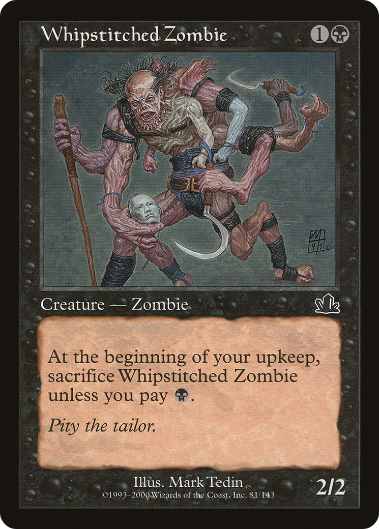 Whipstitched Zombie (PCY-081) -  Foil