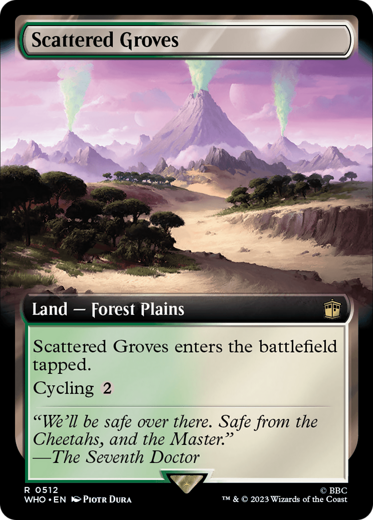 Scattered Groves (WHO-512) - : (Extended Art)