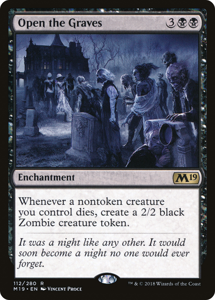 Open the Graves (M19-112) -  Foil