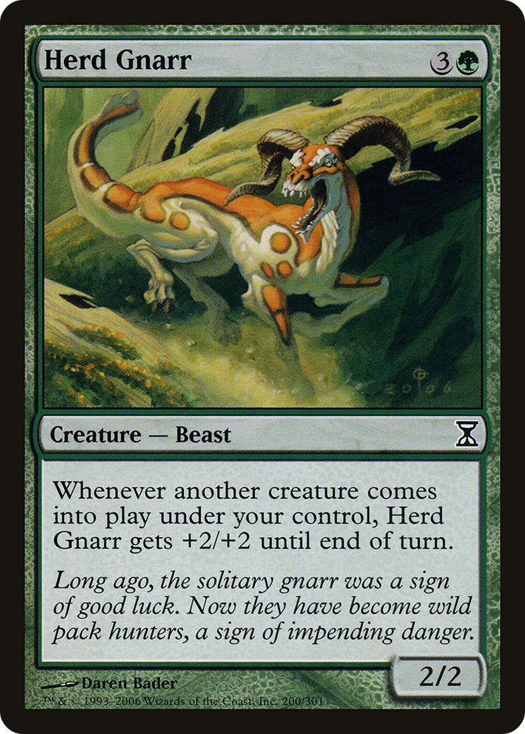 Herd Gnarr (TSP-200) -  Foil