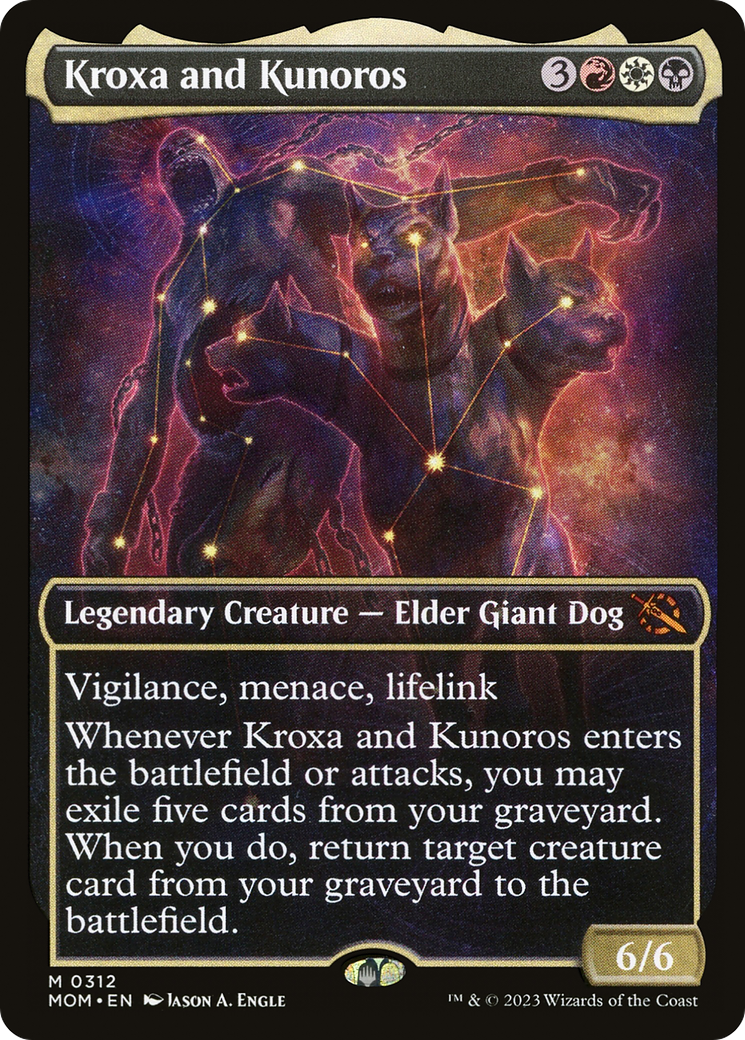 Kroxa and Kunoros (MOM-312) - : (Showcase) Foil