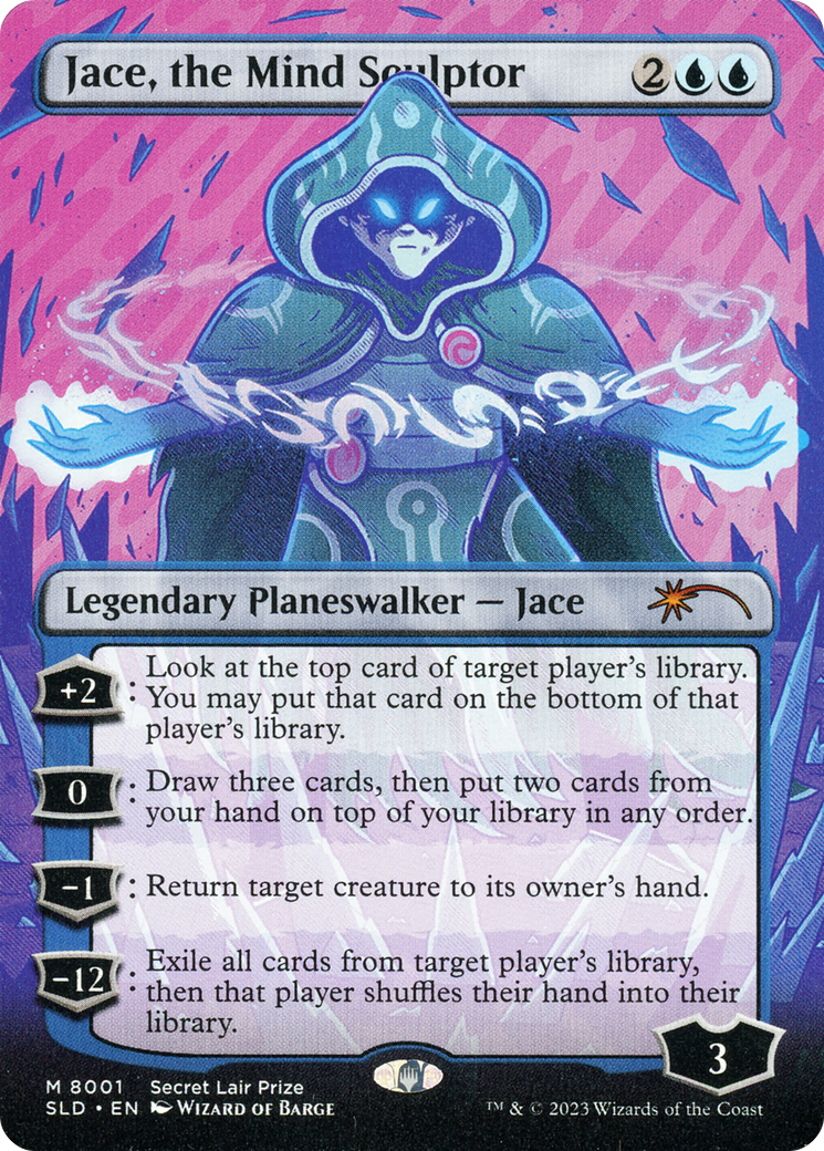 Jace, the Mind Sculptor (SLP-8001) -  (Borderless)