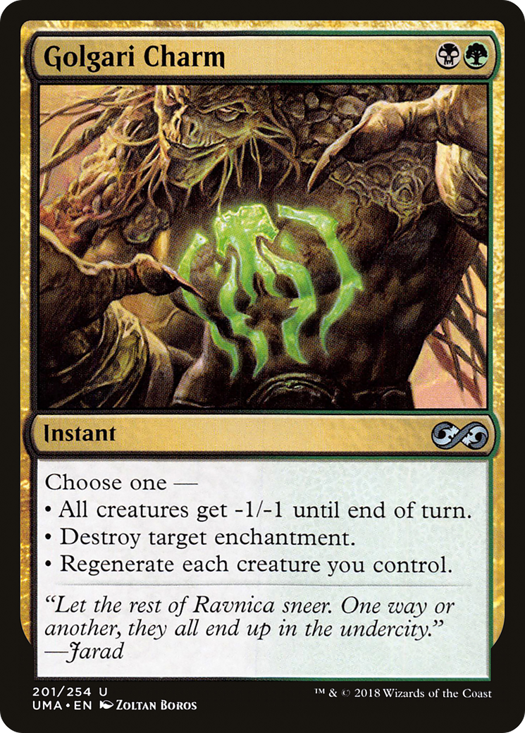 Golgari Charm (UMA-201) -