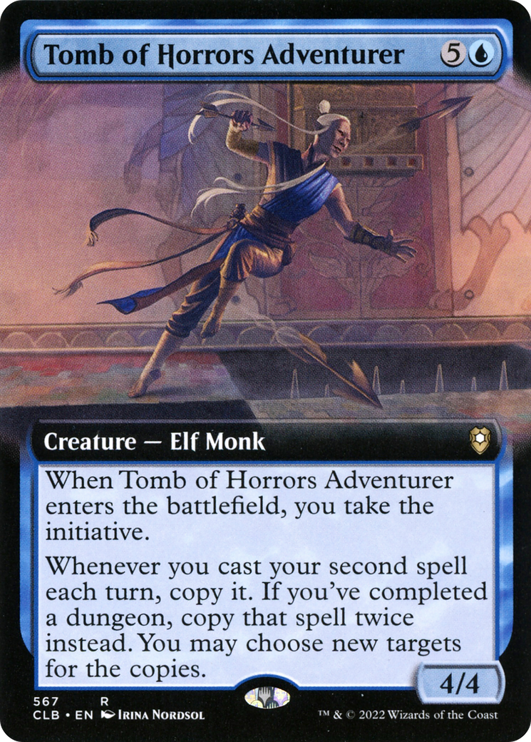 Tomb of Horrors Adventurer (CLB-567) - : (Extended Art) Foil