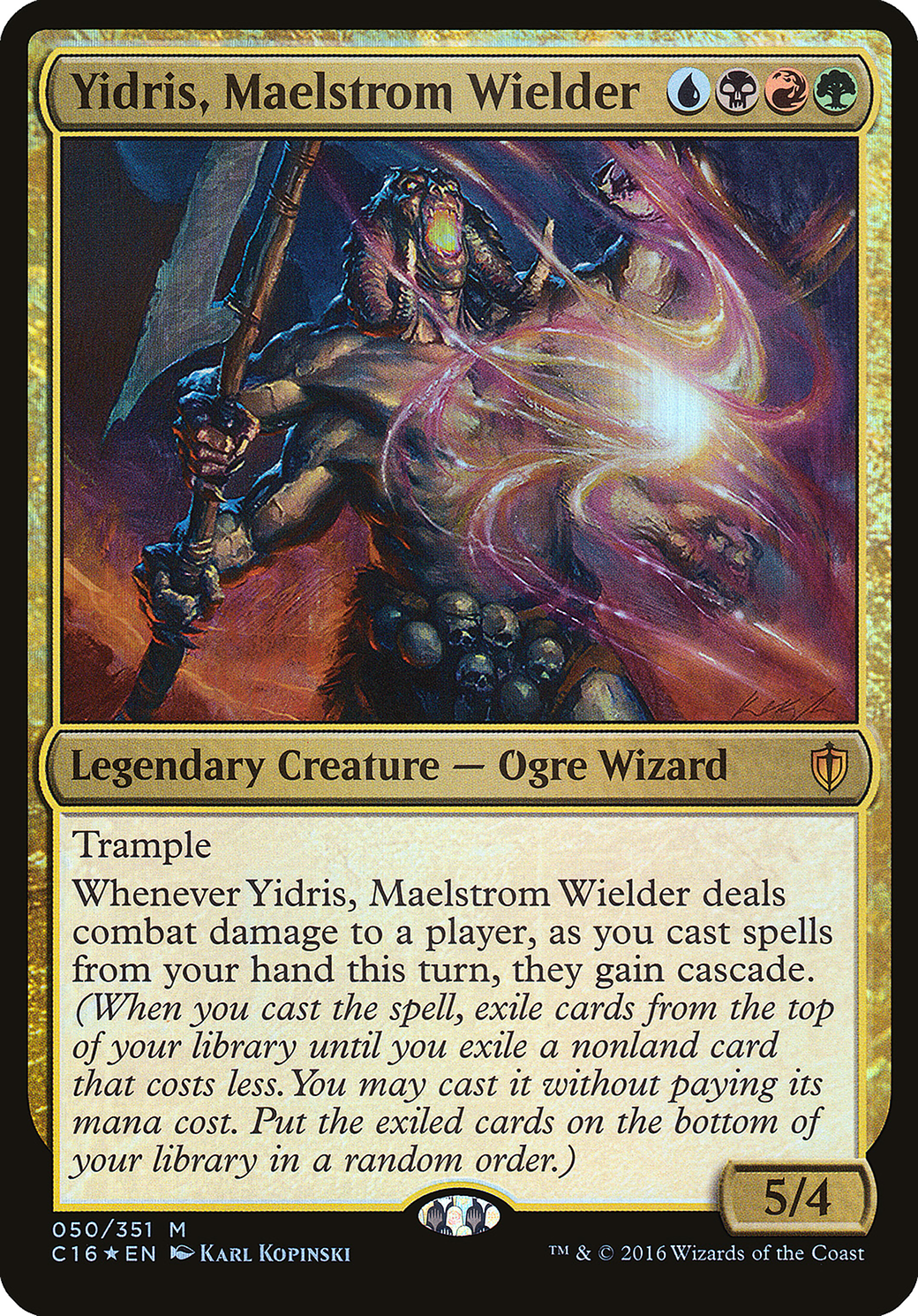 Yidris, Maelstrom Wielder (OVER-050) -  Foil