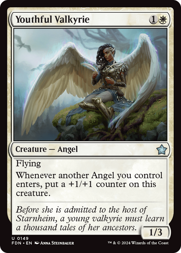 Youthful Valkyrie (FDN-149) -  Foil