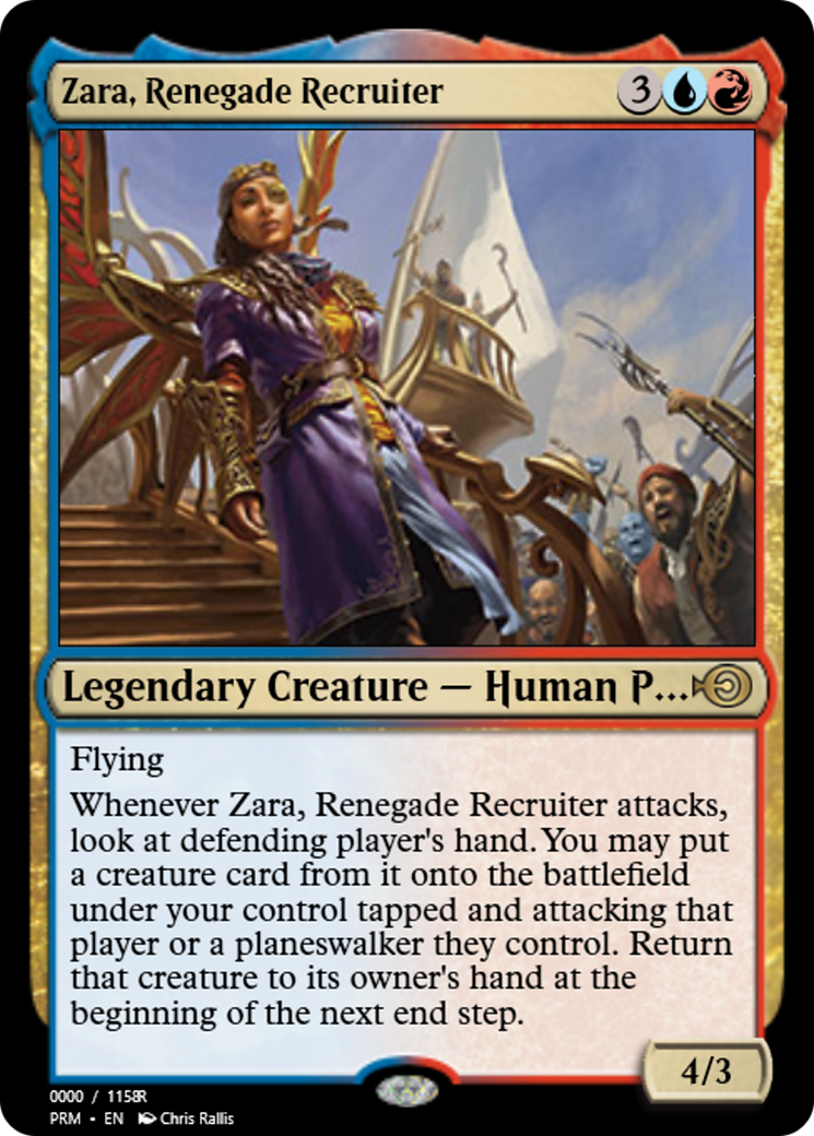 Zara, Renegade Recruiter (PRM-86264) -