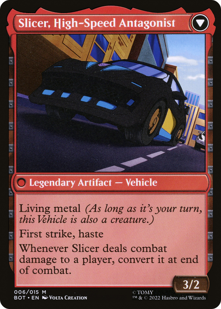 Slicer, Hired Muscle // Slicer, High-Speed Antagonist (BOT-006) - : (convertdfc)