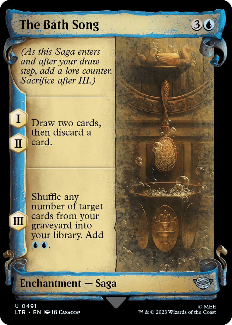 The Bath Song (LTR-491) - : (Showcase) Foil