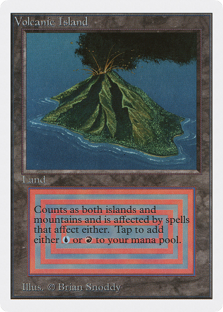 Volcanic Island (2ED-287) -