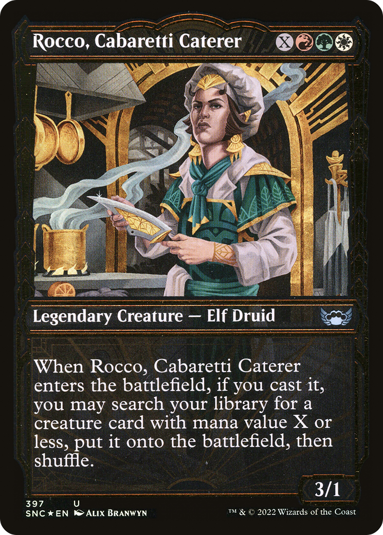 Rocco, Cabaretti Caterer (SNC-397) - : (Showcase) Foil