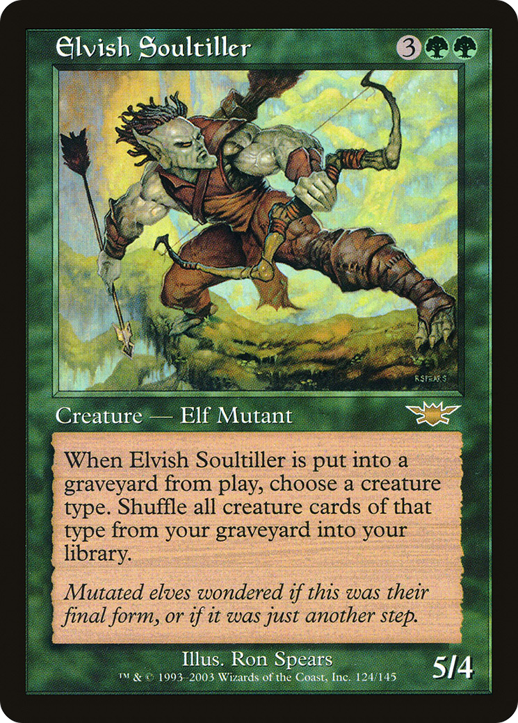 Elvish Soultiller (LGN-124) -  Foil