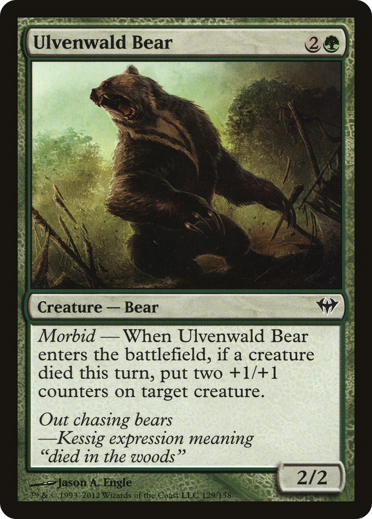 Ulvenwald Bear (DKA-129) -  Foil