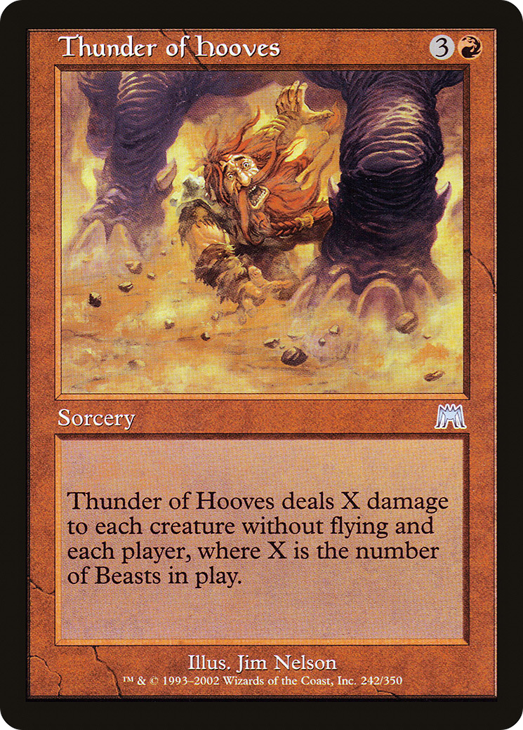 Thunder of Hooves (ONS-242) -  Foil