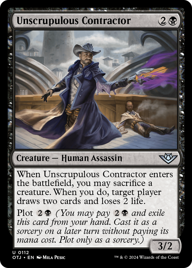 Unscrupulous Contractor (OTJ-112) -  Foil