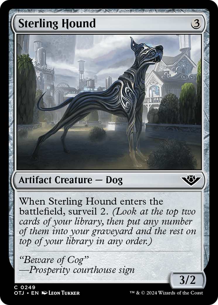 Sterling Hound (OTJ-249) -  Foil