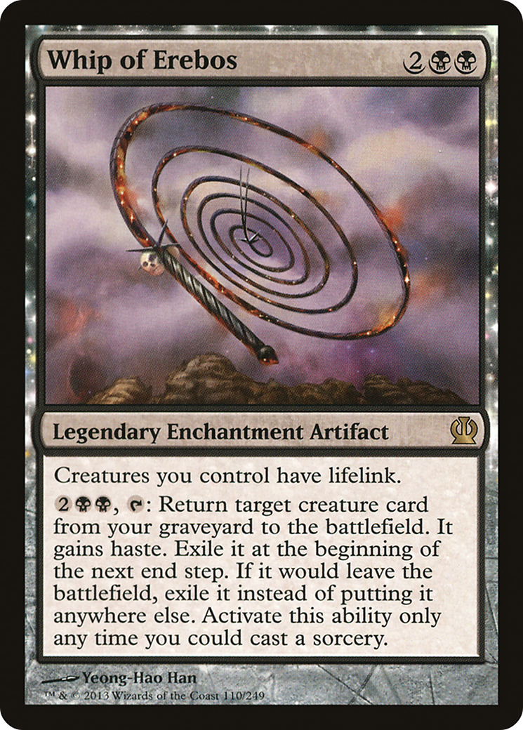 Whip of Erebos (THS-110) - : (enchantment)