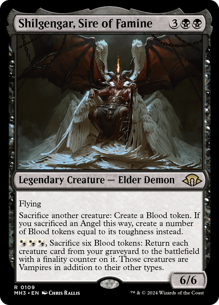 Shilgengar, Sire of Famine (MH3-109) -  Foil