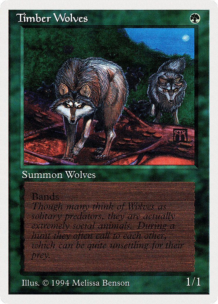 Timber Wolves (SUM-219) -