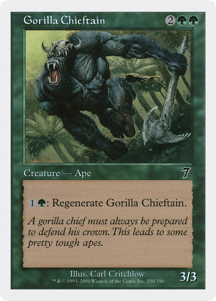 Gorilla Chieftain (7ED-250) -