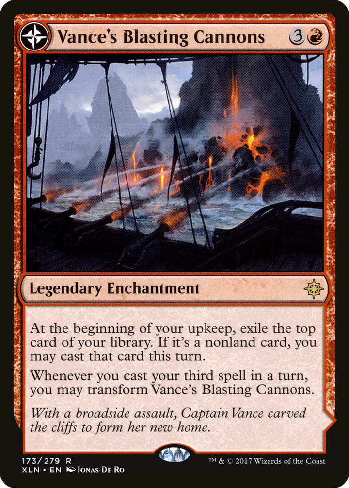 Vance's Blasting Cannons // Spitfire Bastion (XLN-173) - : (compasslanddfc) Foil