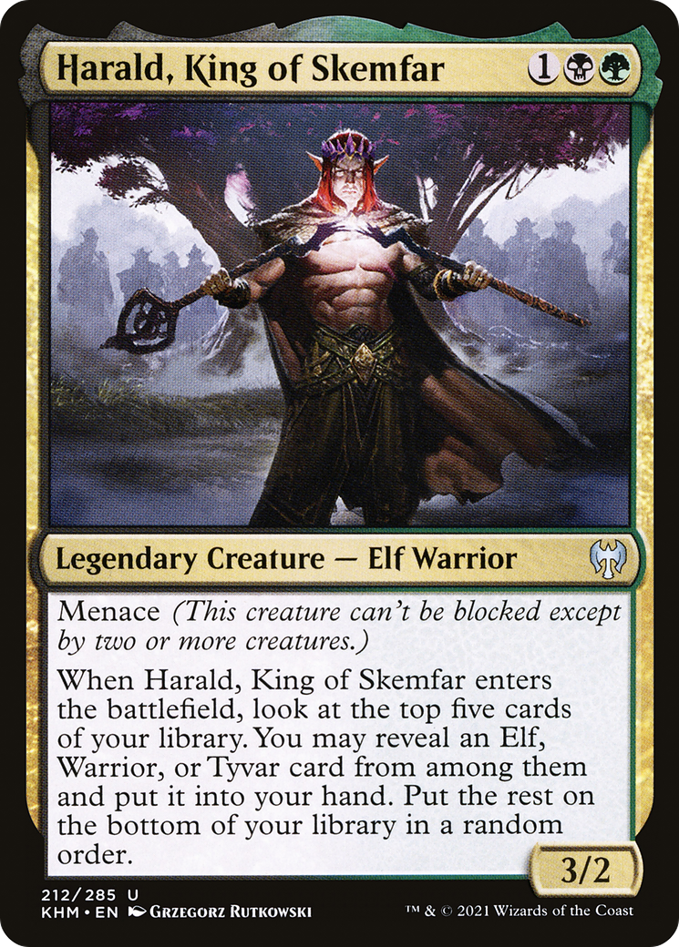 Harald, King of Skemfar (KHM-212) -  Foil