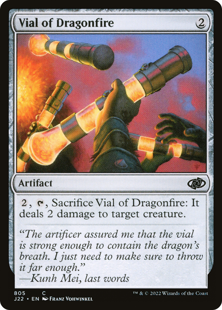 Vial of Dragonfire (J22-805) -