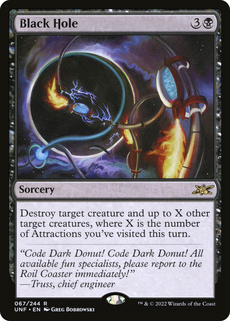 Black Hole (UNF-067) -  Foil