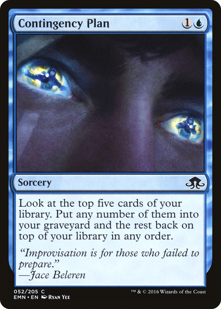 Contingency Plan (EMN-052) -  Foil