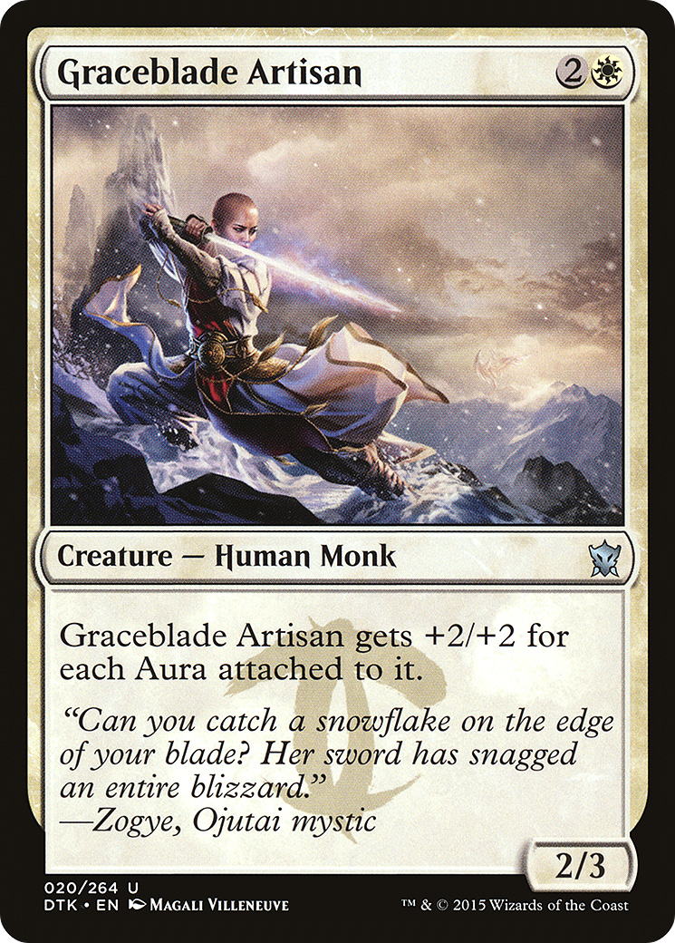 Graceblade Artisan (DTK-020) -  Foil