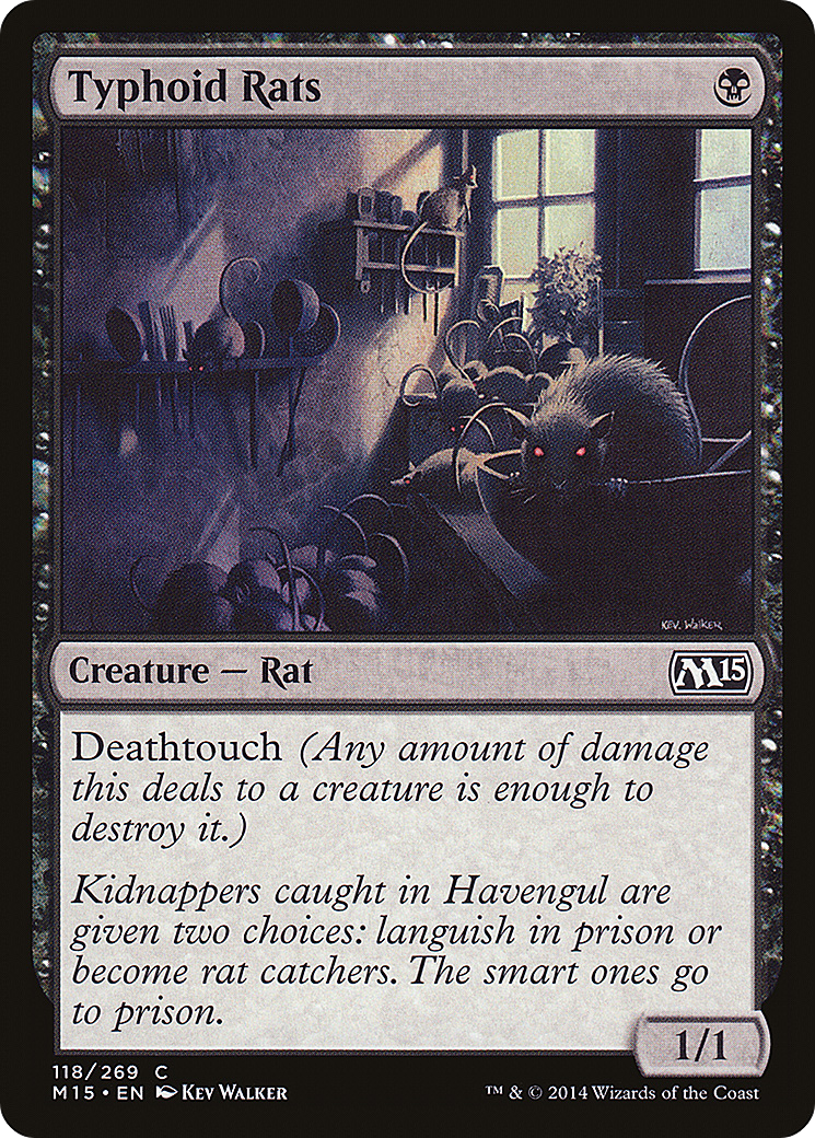 Typhoid Rats (M15-118) -  Foil