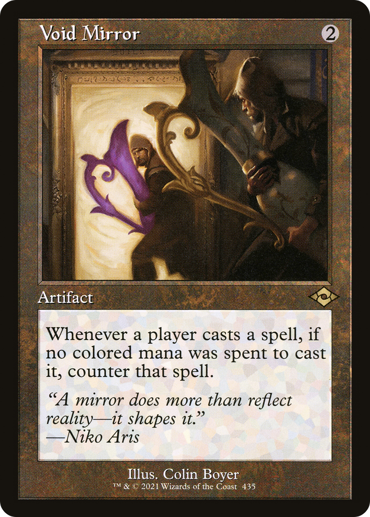 Void Mirror (MH2-435) -  Etched Foil