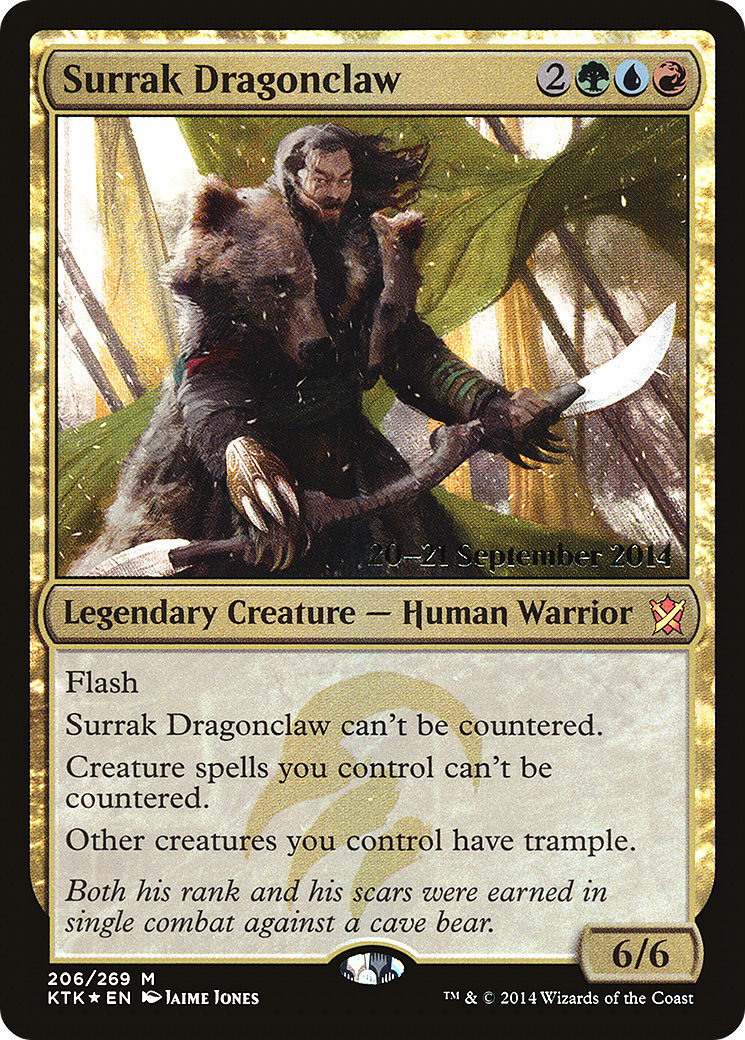 Surrak Dragonclaw (PRE-206S) -  Foil