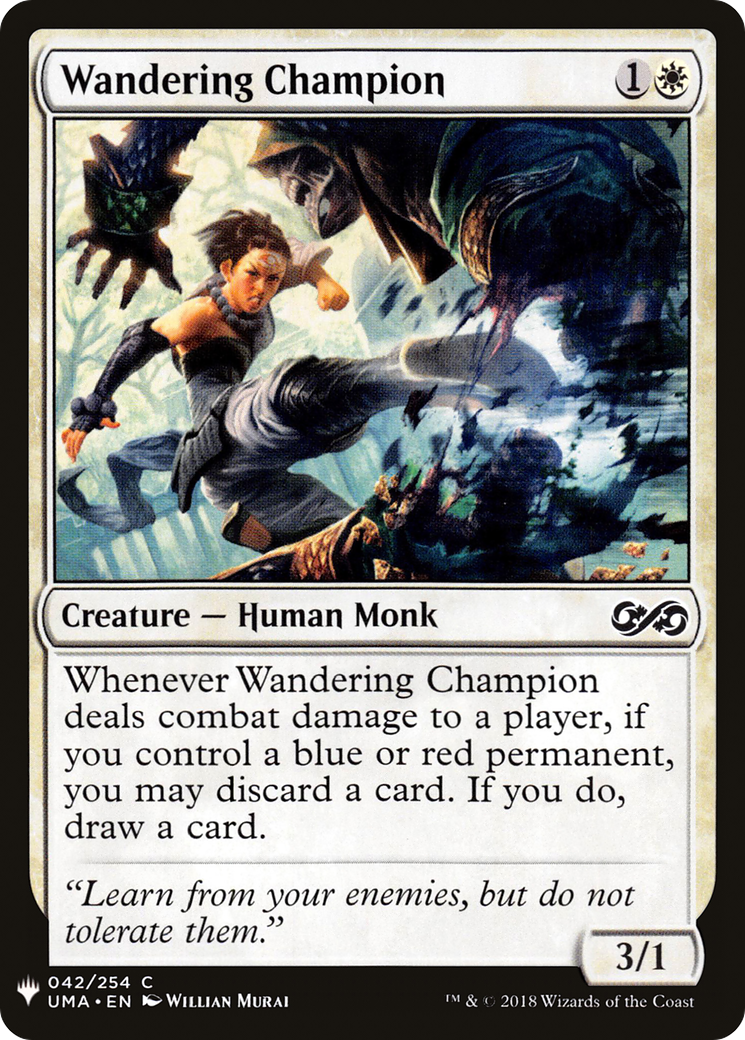 Wandering Champion (LIST-UMA-42) -