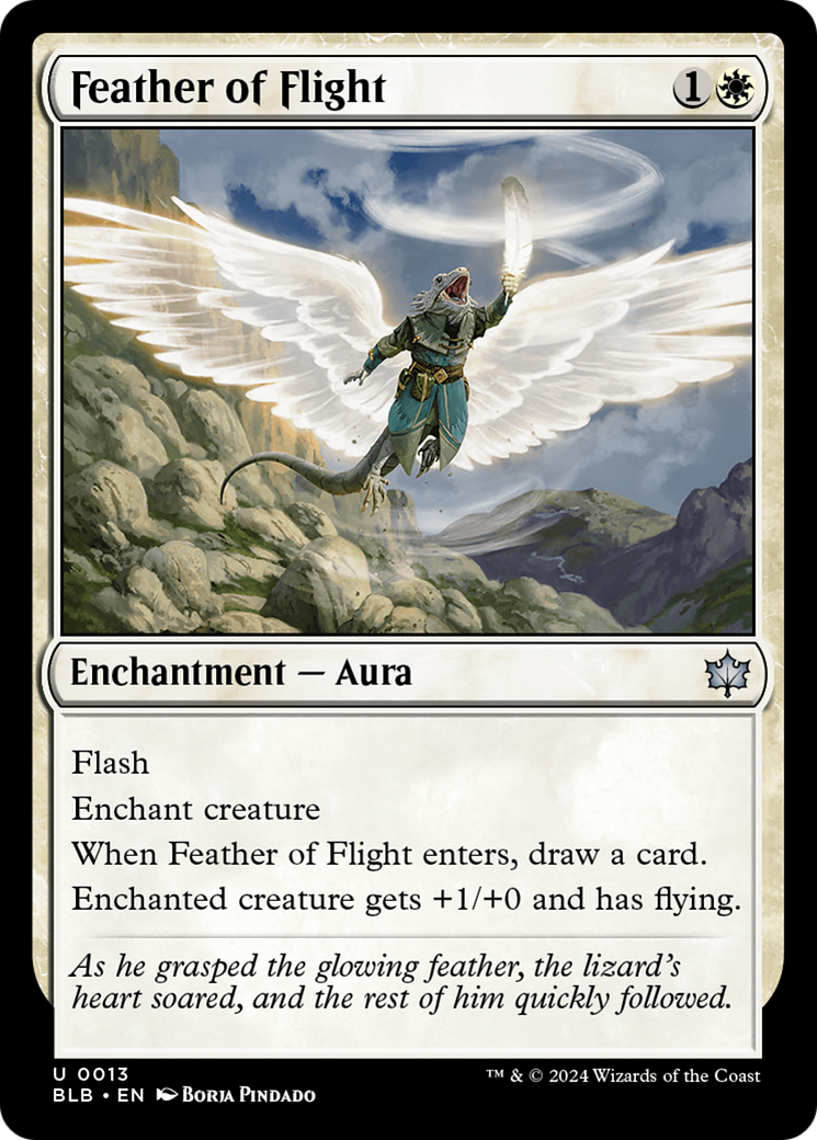 Feather of Flight (BLB-013) -  Foil