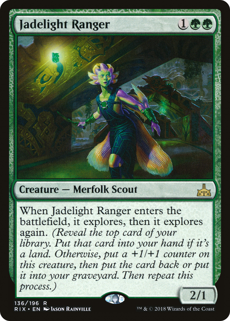 Jadelight Ranger (RIX-136) -  Foil