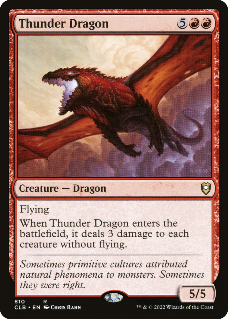 Thunder Dragon (CLB-810) -