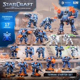 StarCraft Tabletop Miniatures Game: Terran Starter Set