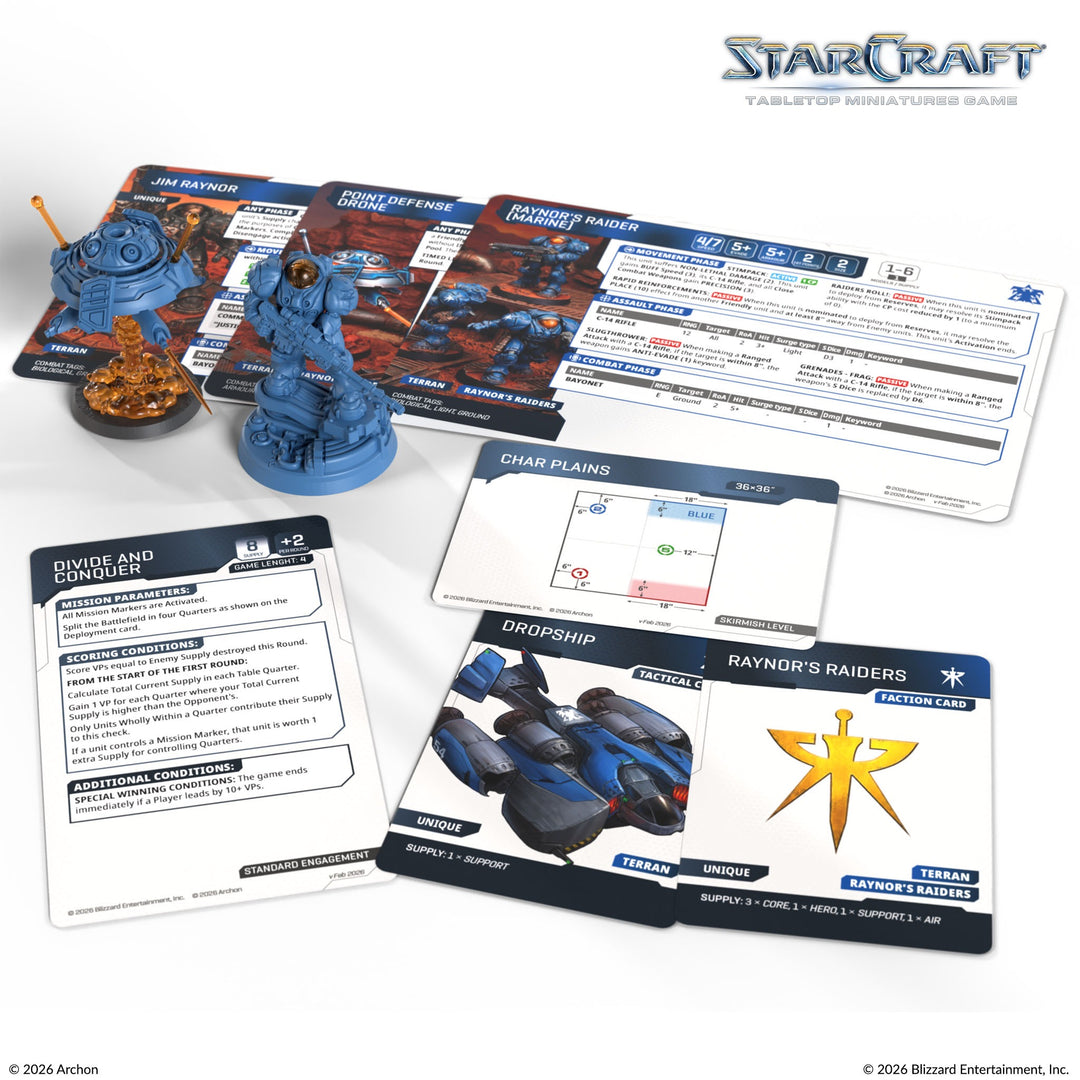 StarCraft TMG: Terran - Jim Raynor & Point Defense Drone