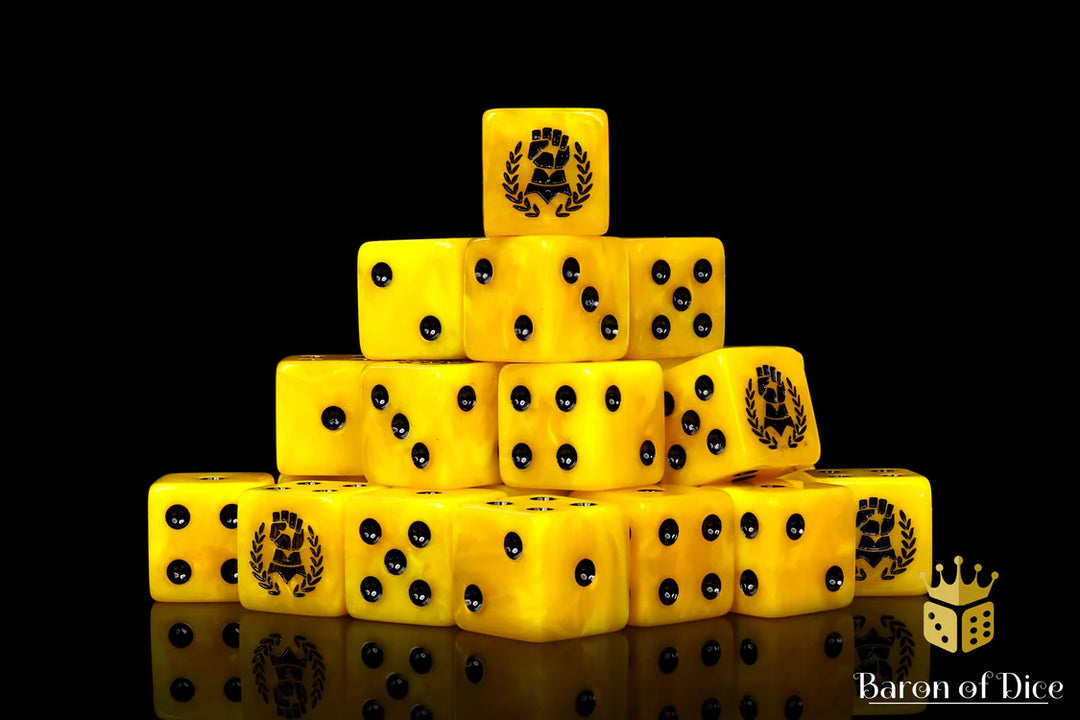 Almighty Hand 25 Square Dice