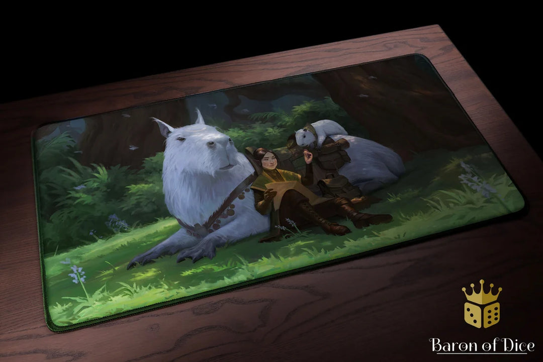 Capybara Retreat | Irina Nordsol Series | Premium Oversized Playmat (Copy)