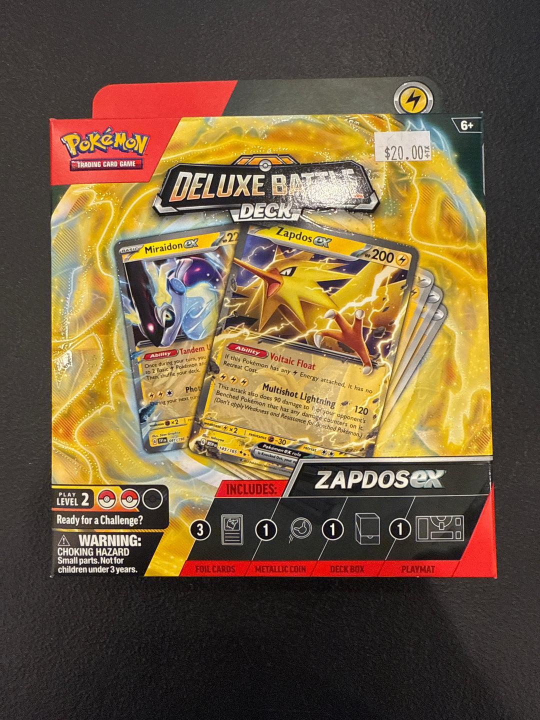 Deluxe Battle Deck ex Zapdos/Ninetales