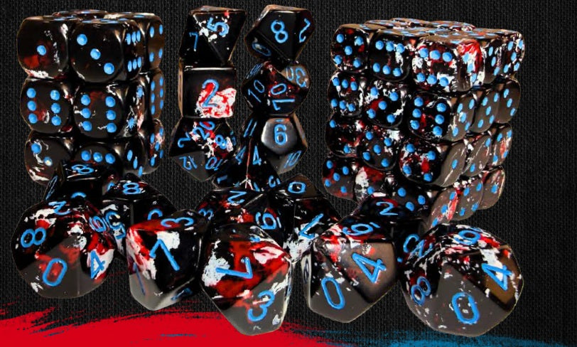 Chessex Brush Dice Dark Side 12mm Dice Block