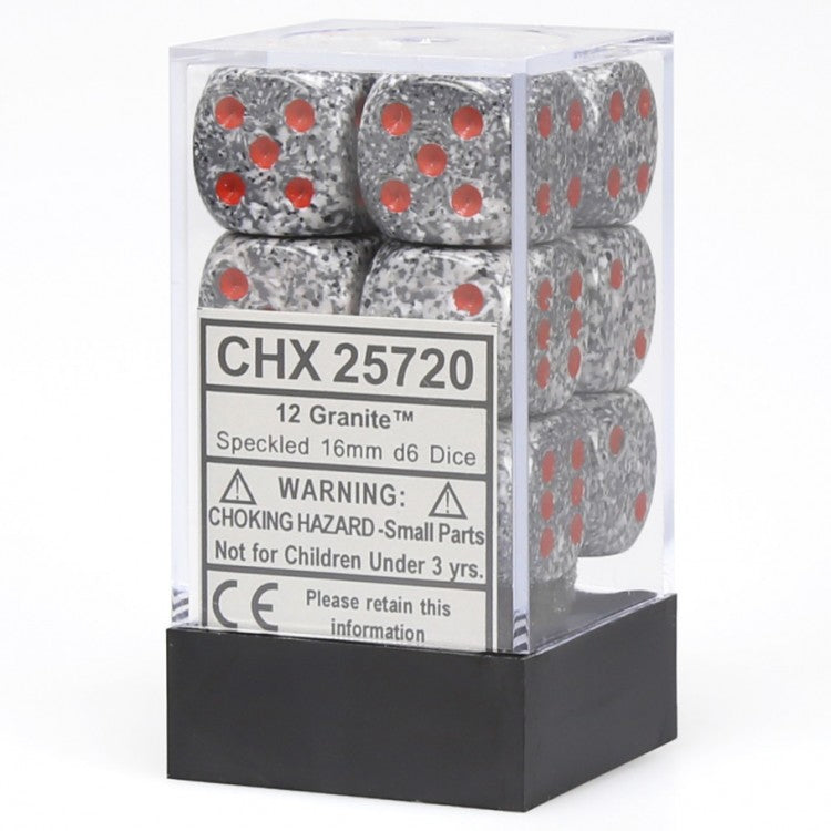 Chessex: Speckled Granite 16mm