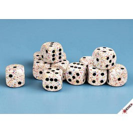 Chessex:  Speckled Birthday 16mm d6 Dice Block